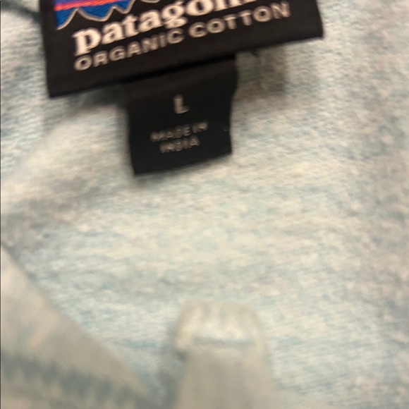 Patagonia Light Gray Hoodie with Bicycle Graphic - Picture 4 of 16